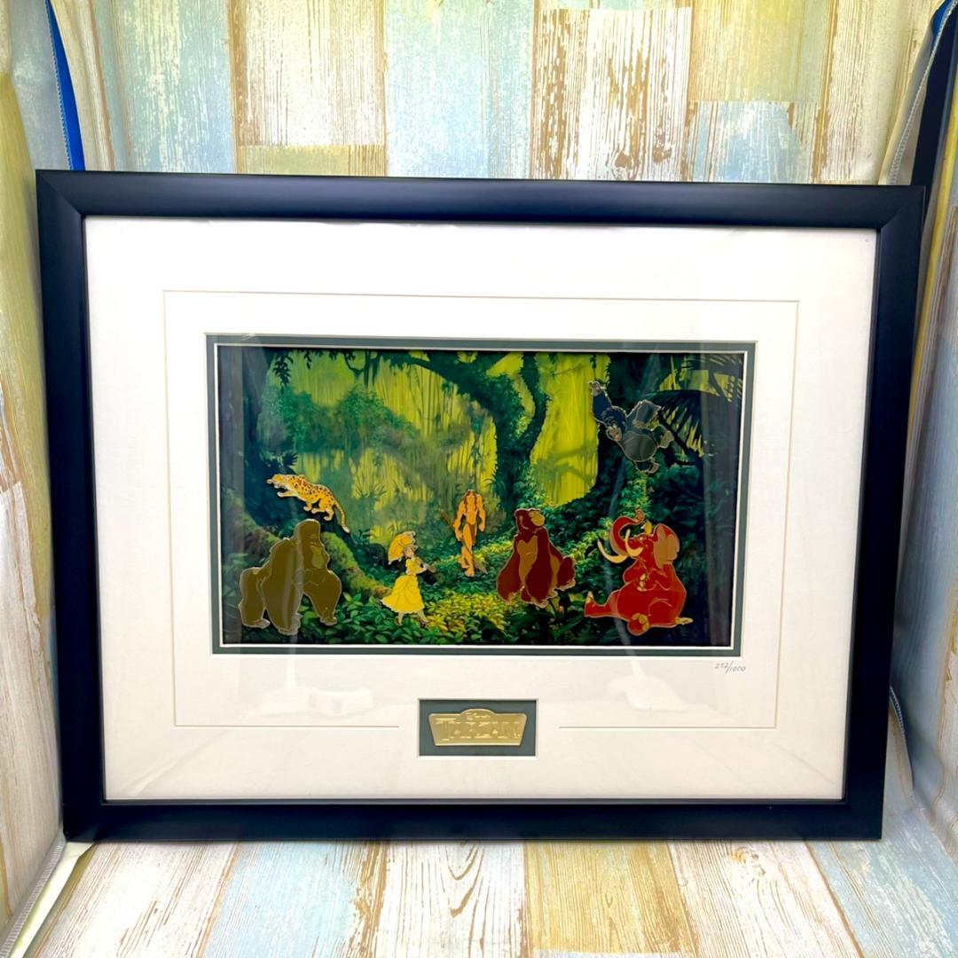 1000点限定 激レア★ターザン TARZAN 額縁 ピンバッジ★ディズニー