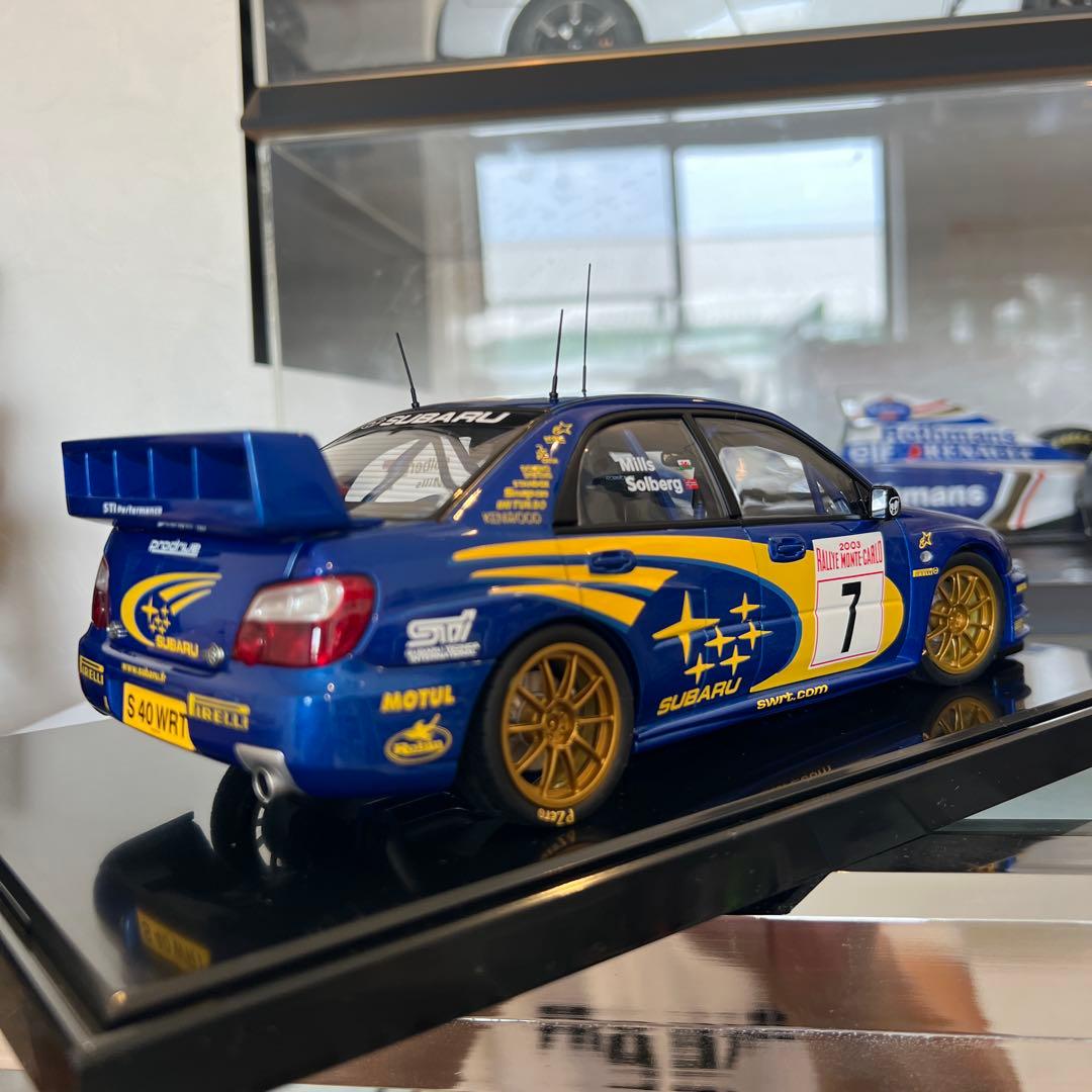 【期間限定値下げ12/7まで】 オートアート1/18 2003インプレッサWRC