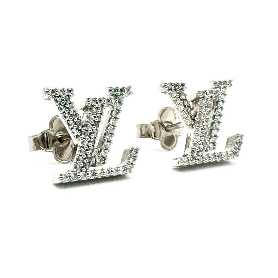 ルイヴィトン ピアス LV アイコニック ストラス レディース M00608