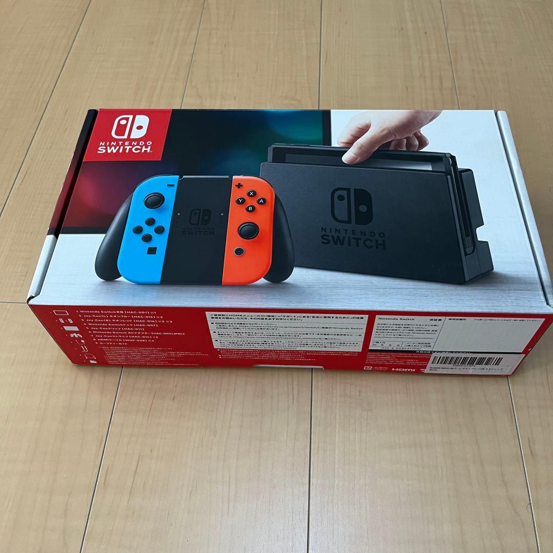 あ*ん様 Nintendo Switch 本体 青/赤【初期化済】