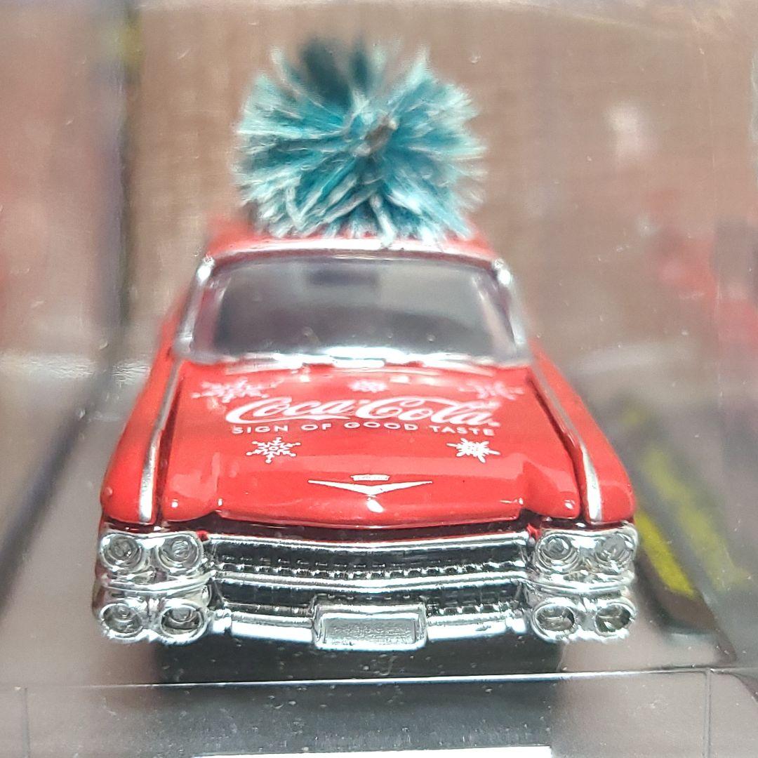 M2マシーン　コカ・コーラ　クリスマス　クリスマスツリー　1/64