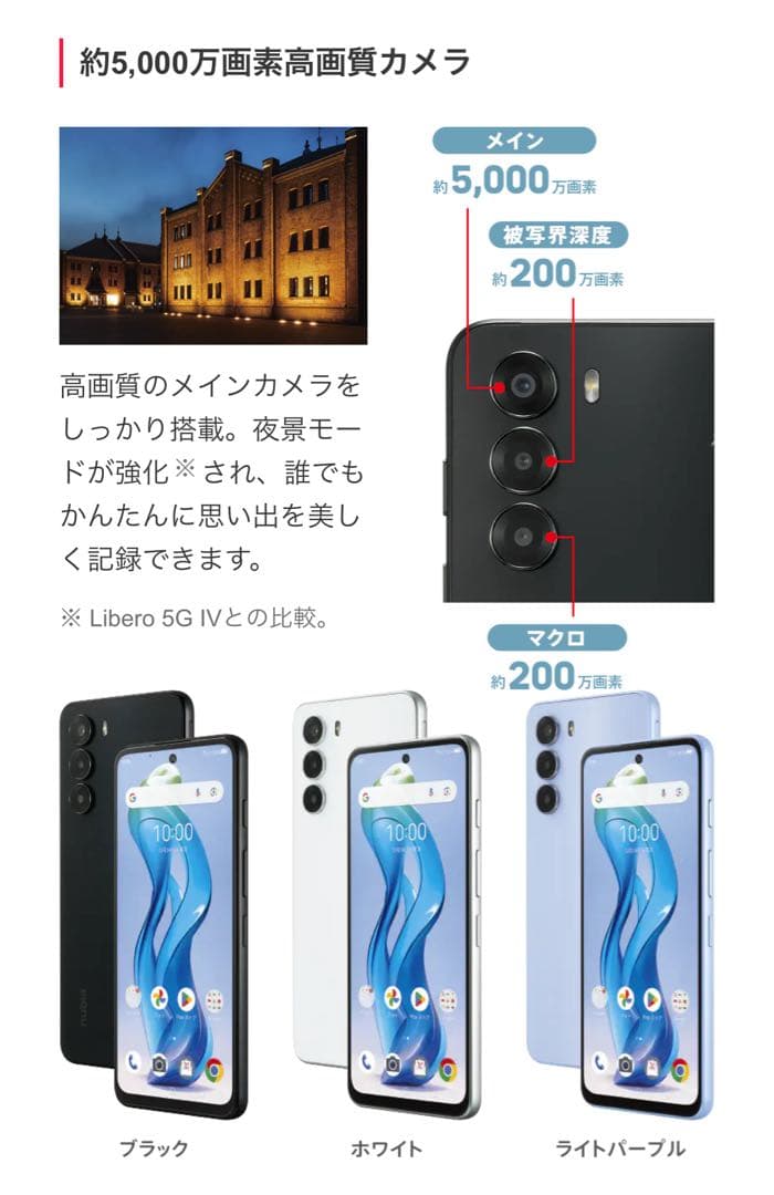 nubia S 5G ホワイト128GB 新品未使用