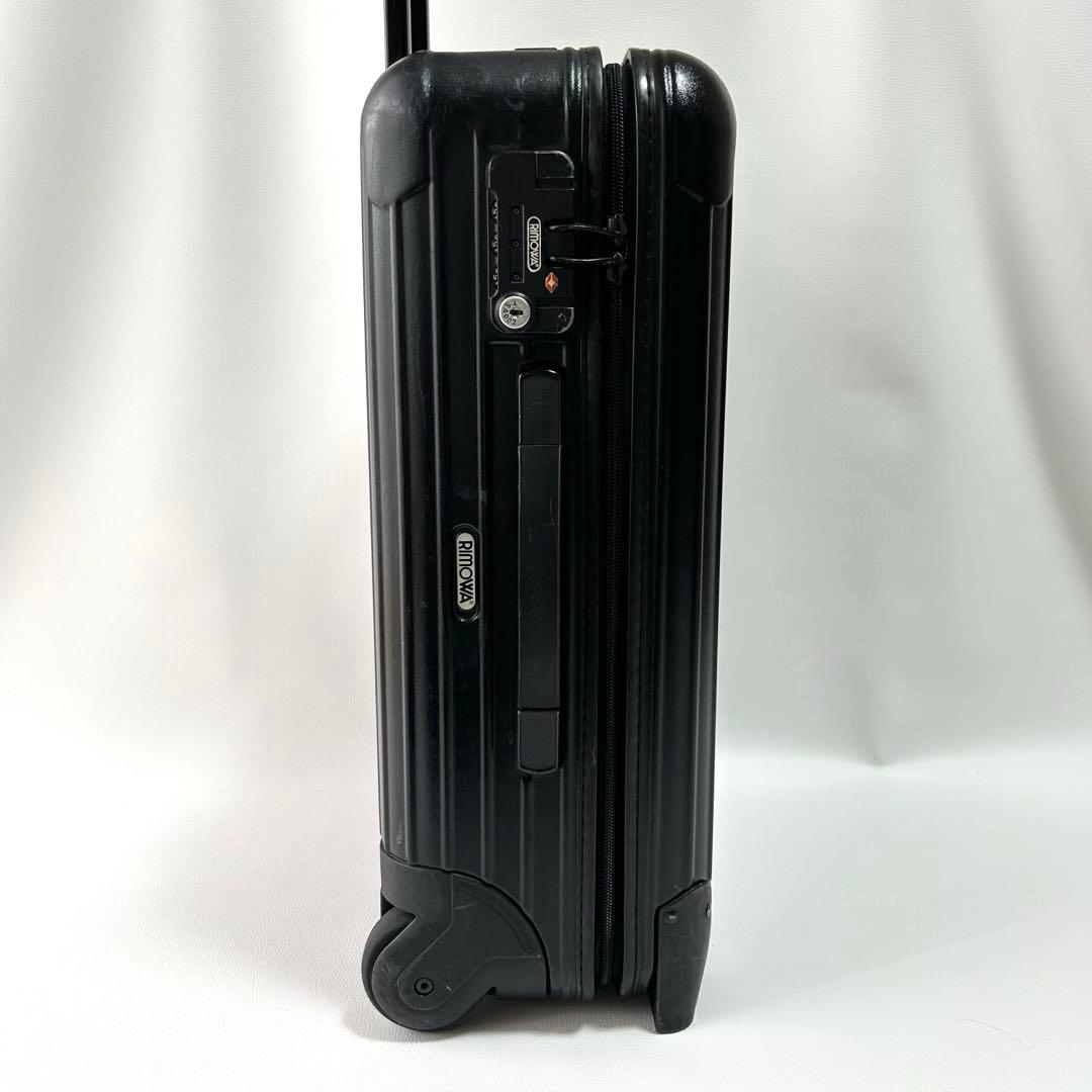 美品＊リモワ サルサ 35L 2輪 マットブラック 機内持込 TSAロック 黒