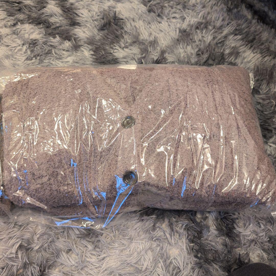 ジェラートピケ2026福袋Bグレーモコモコルームウェア上下＋靴下セット未開封新品