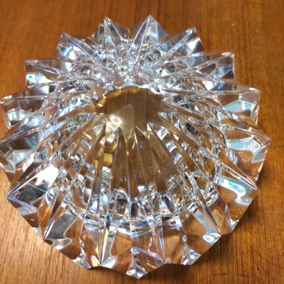 クリスタルガラス 星形 ディッシュ