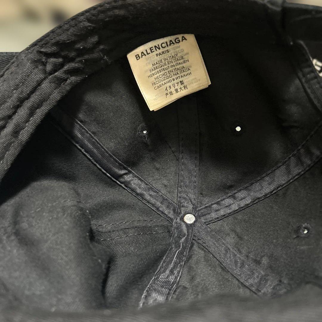 BALENCIAGA MODE ブラックキャップ Y2K モード