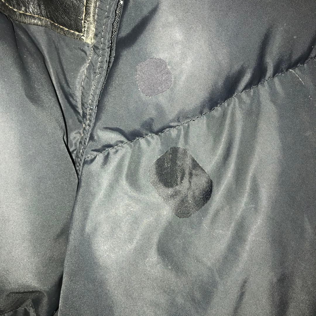 Schott レザーダウンジャケット/ベスト 2way