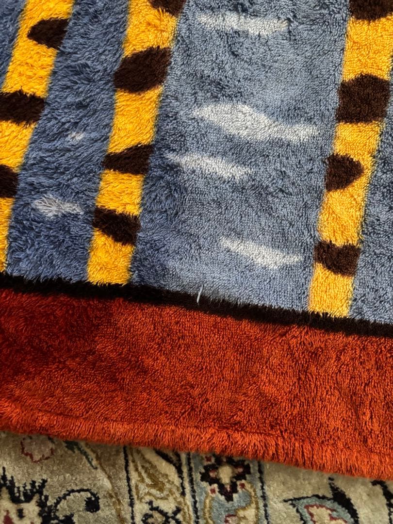 HERMES キリンデザイン バスマット ビーチタオル バスタオル 美品