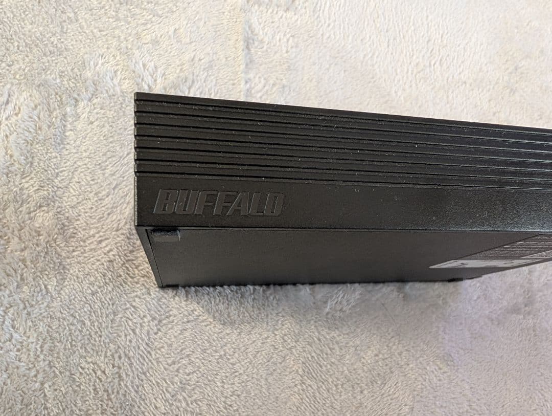 BUFFALO　外付けハードディスク　HD-NRLD4.0U3-BA 4tb
