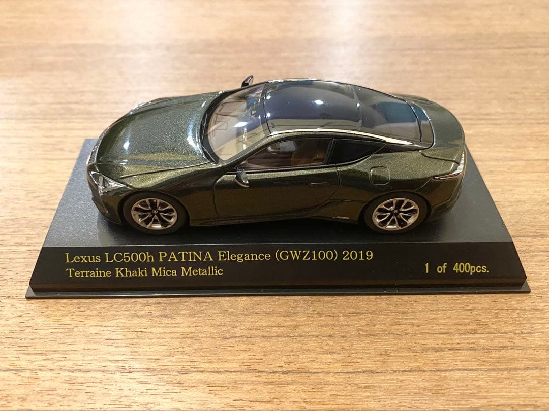 新品 希少！1/43 カーネル レクサス LC500h カーキ
