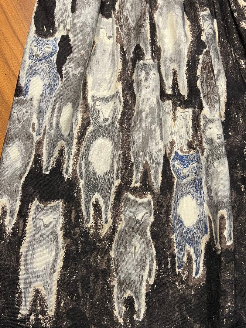 morino.kumasan  ミナペルホネン aliveスカート