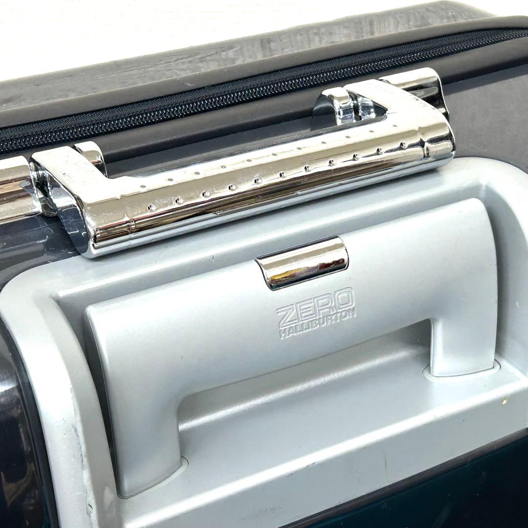 ゼロハリバートン 4輪 キャリーケース グレー系 大容量 傷あり