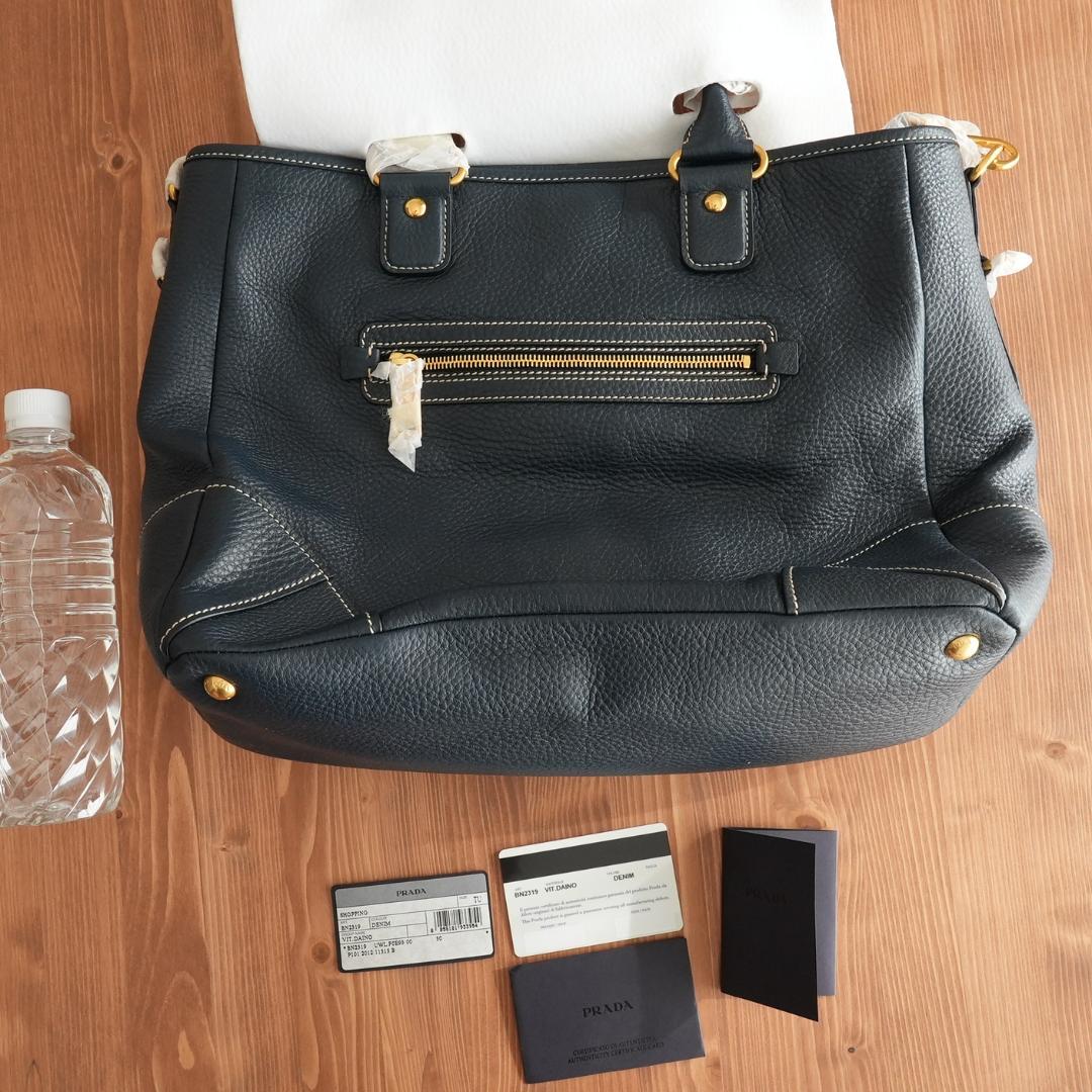 し*み様 PRADA プラダ レザー ハンドバッグ