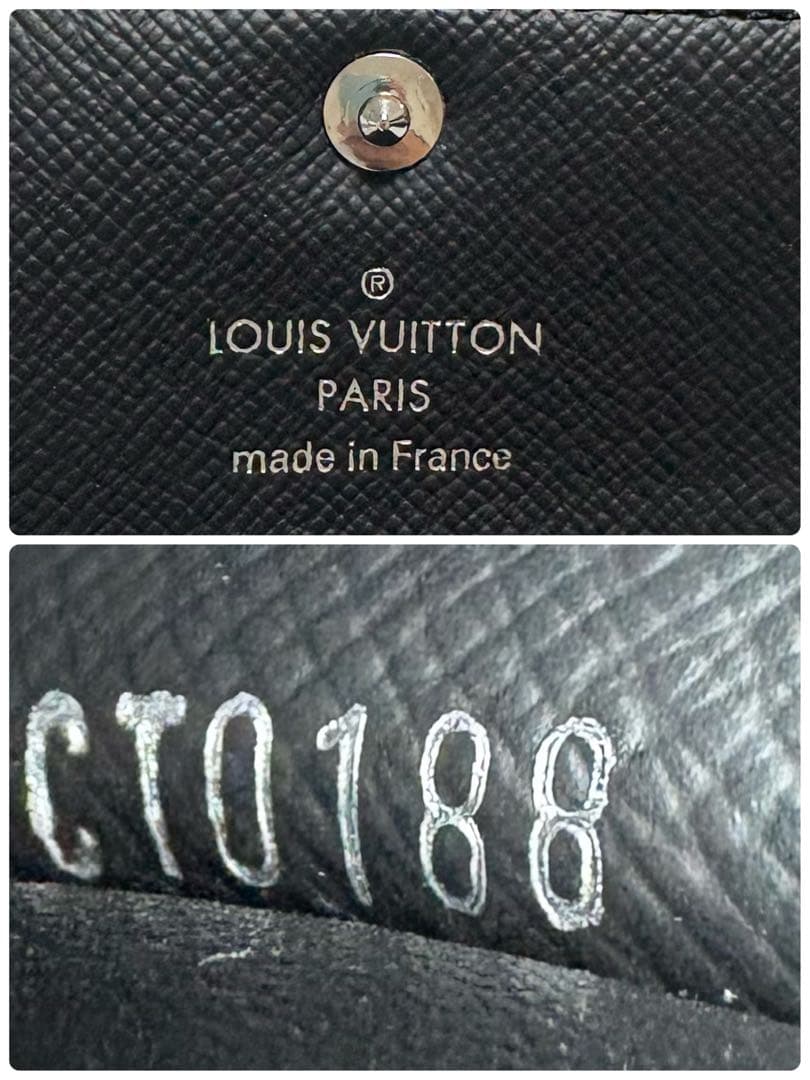 ルイヴィトン　ダミエ　グラフィット　ミュルティクレ　6連キーケース