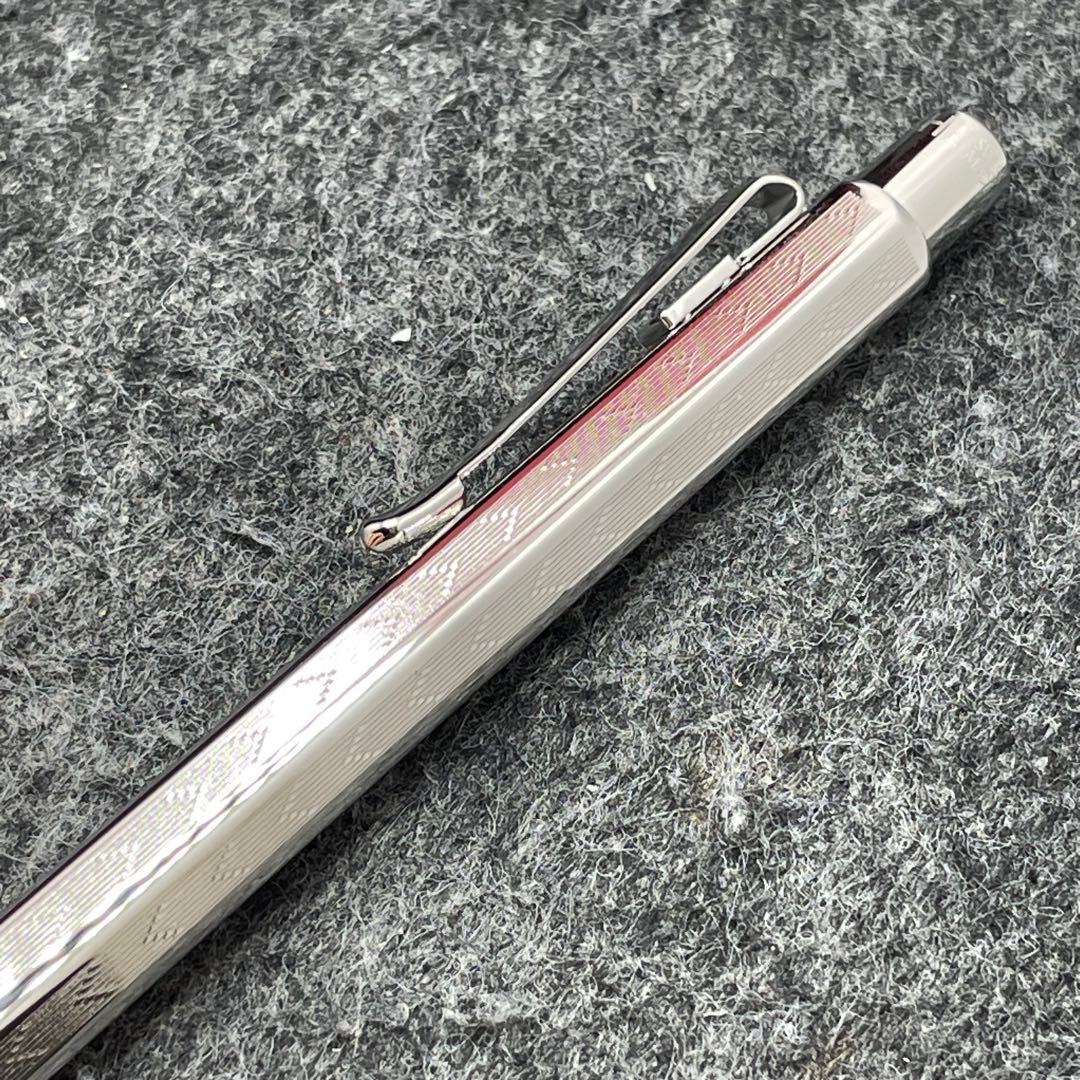 PE1244□カランダッシュ エクリドール シェブロン ノック式ボールペン 美品