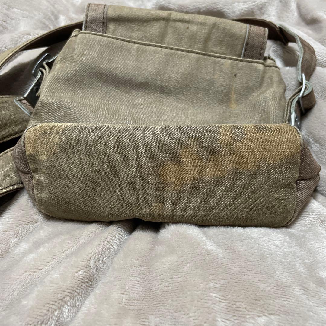 Vivienne Westwood ショルダーバッグ カーキキャンバス