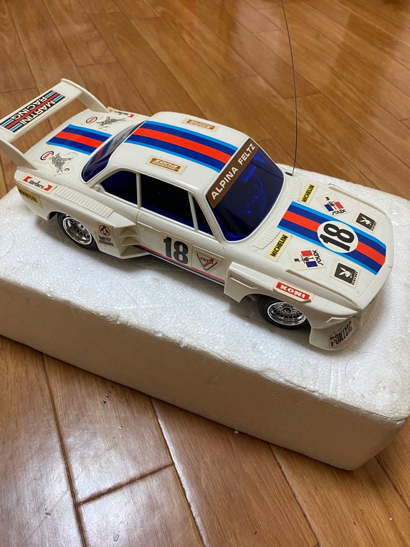 希少！昭和レトロラジコン ウェーブハンターBMW3.5CSL