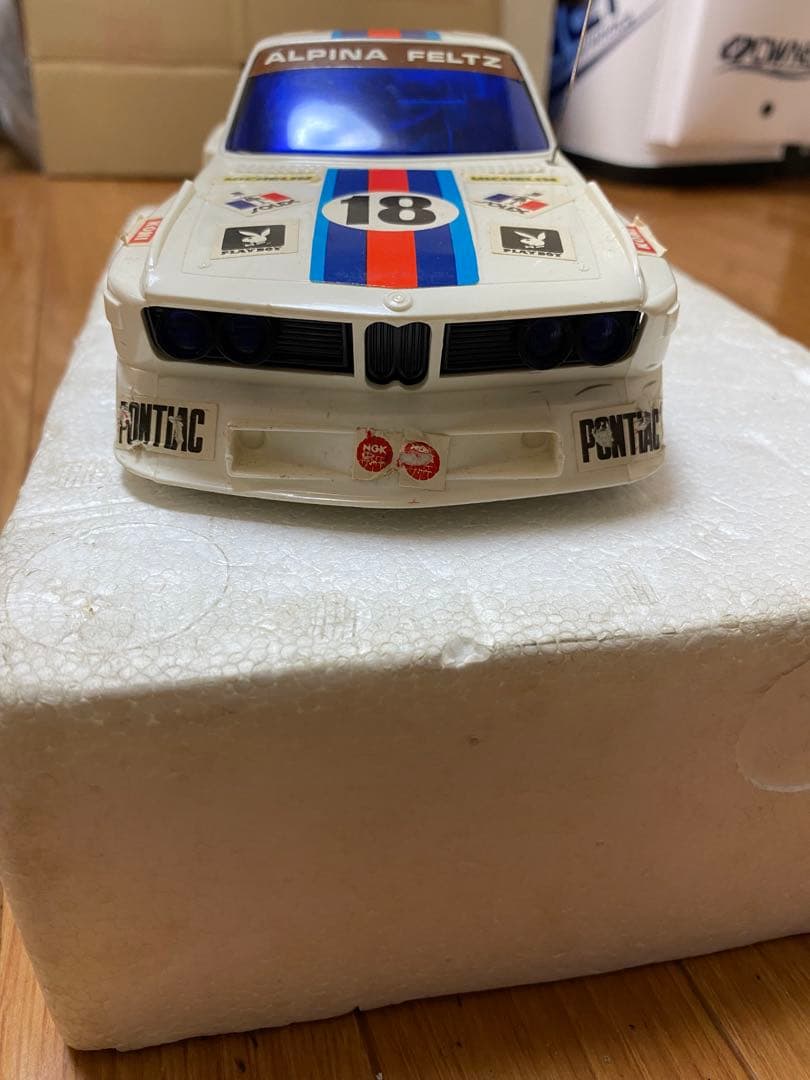 希少！昭和レトロラジコン ウェーブハンターBMW3.5CSL
