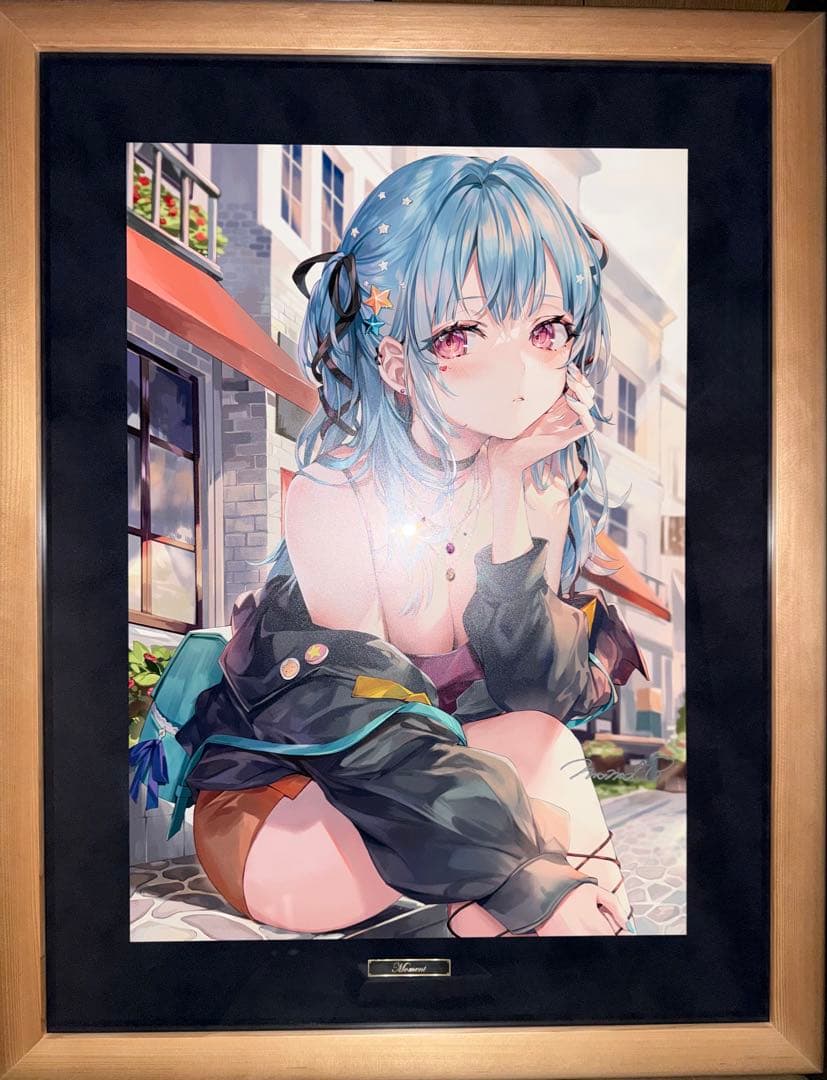 《正規品》アールビバン版画 ももこ Moment