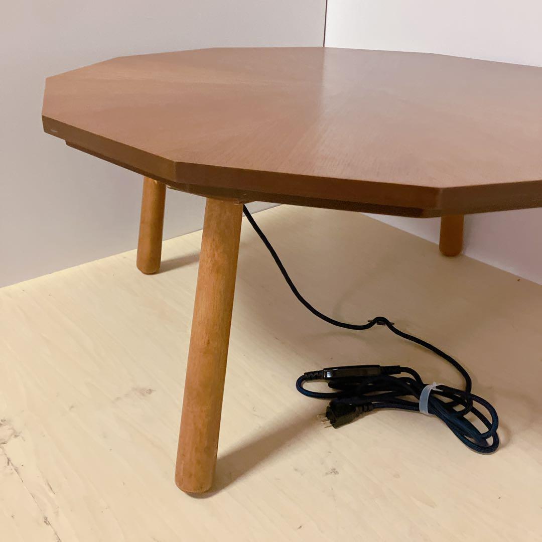 東谷　多角形　12角形　こたつテーブル　ローテーブル　木製テーブル　80cm