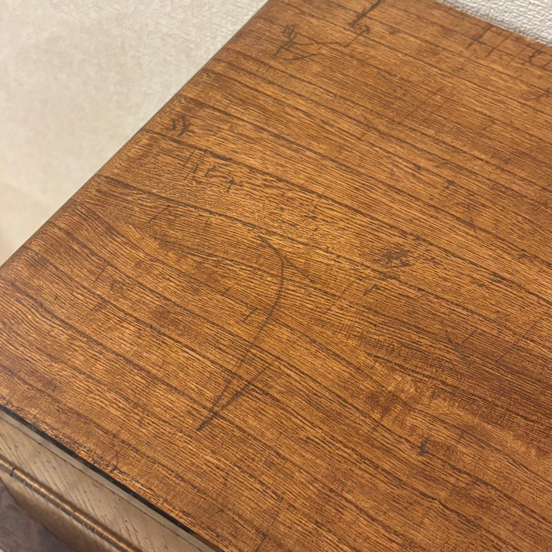 無印　古道具　小さめ引き出し棚　アンティーク棚