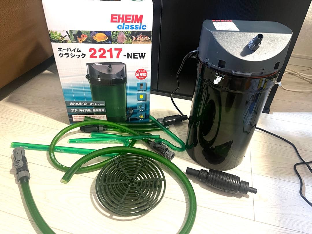 90cmガラス水槽 キャビネット 外部フィルター ヒーター☆引き取り限定☆