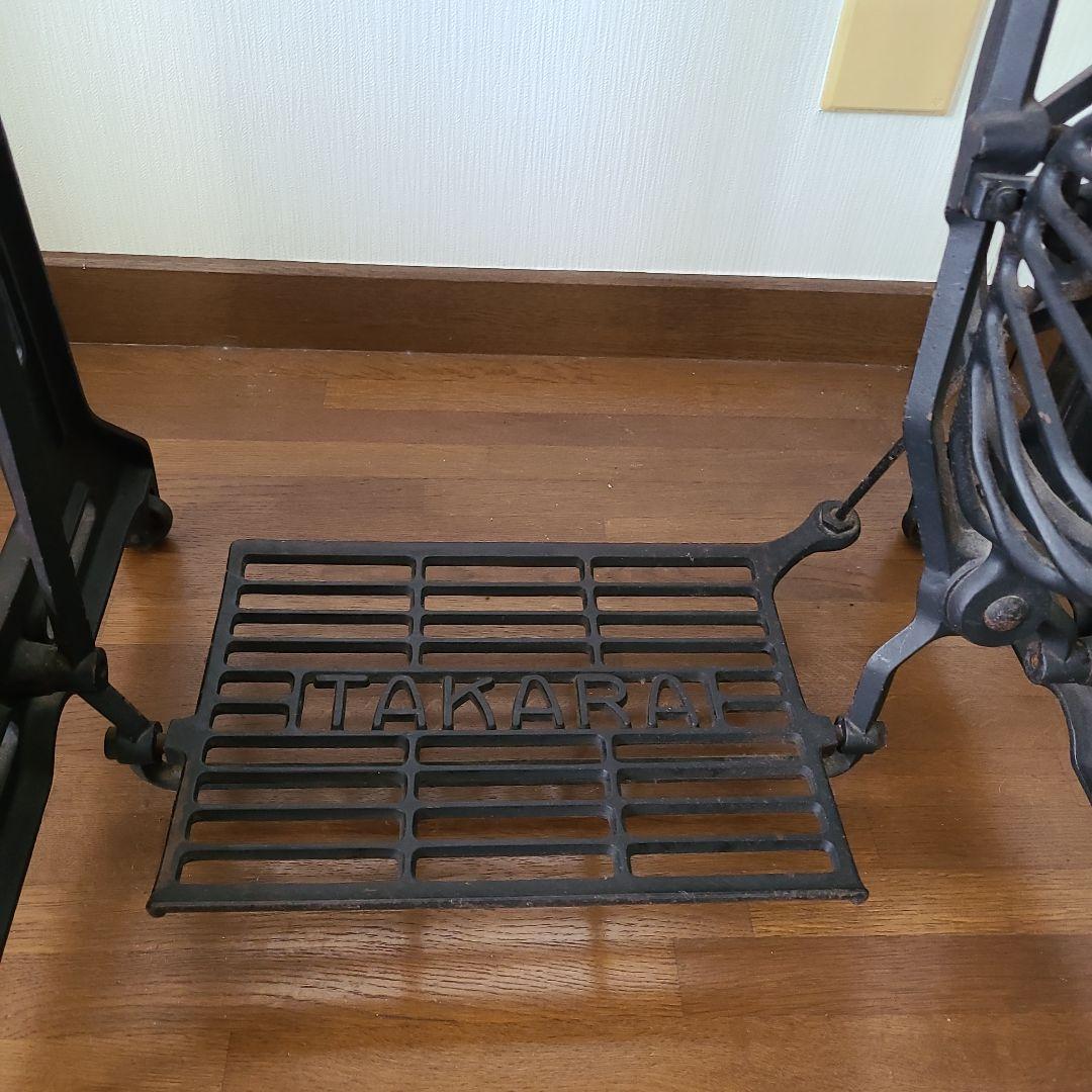 ITOMA ヴィンテージ木製テーブル 鉄製脚