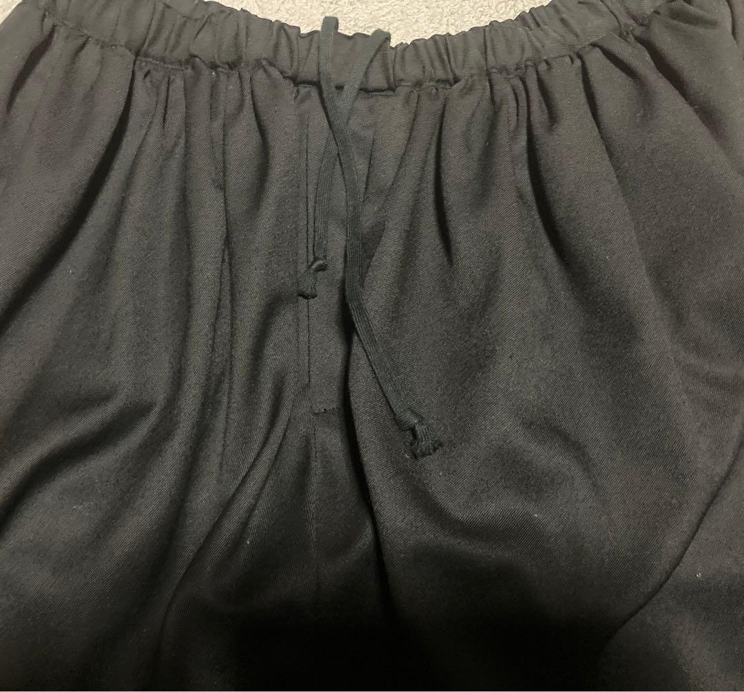 BLACK COMME des GARÇONS 黒 サルエルパンツ Lサイズ