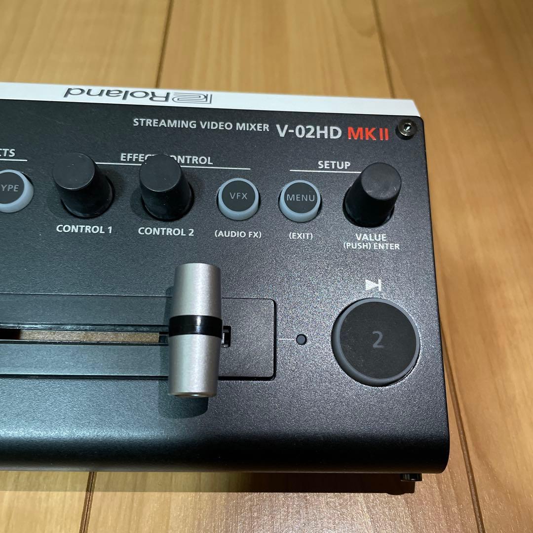【美品】Roland V-02HD MK II ストリーミングビデオミキサー