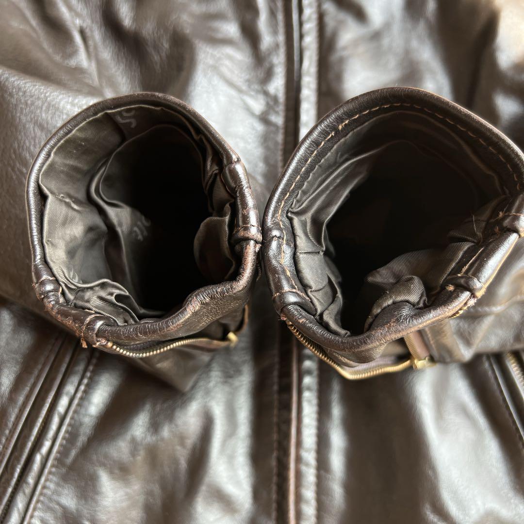 希少✨schott 襟付ライダースジャケット 652H ホースハイド　38 馬革