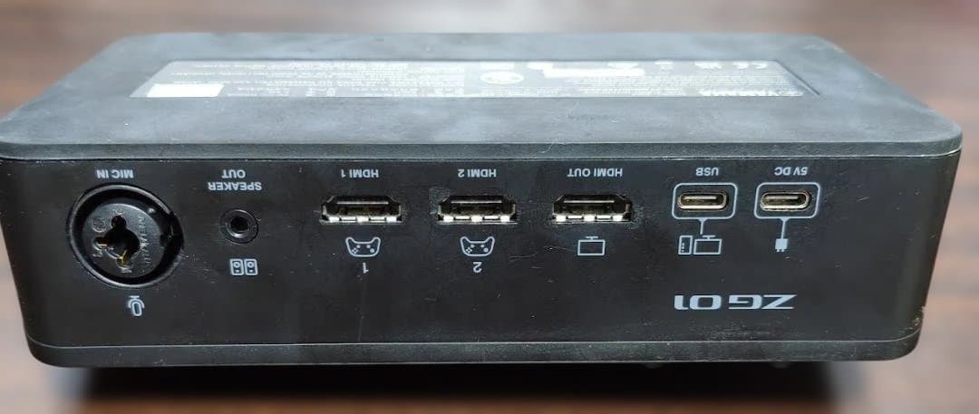 Yamaha ZG01 オーディオインターフェイス