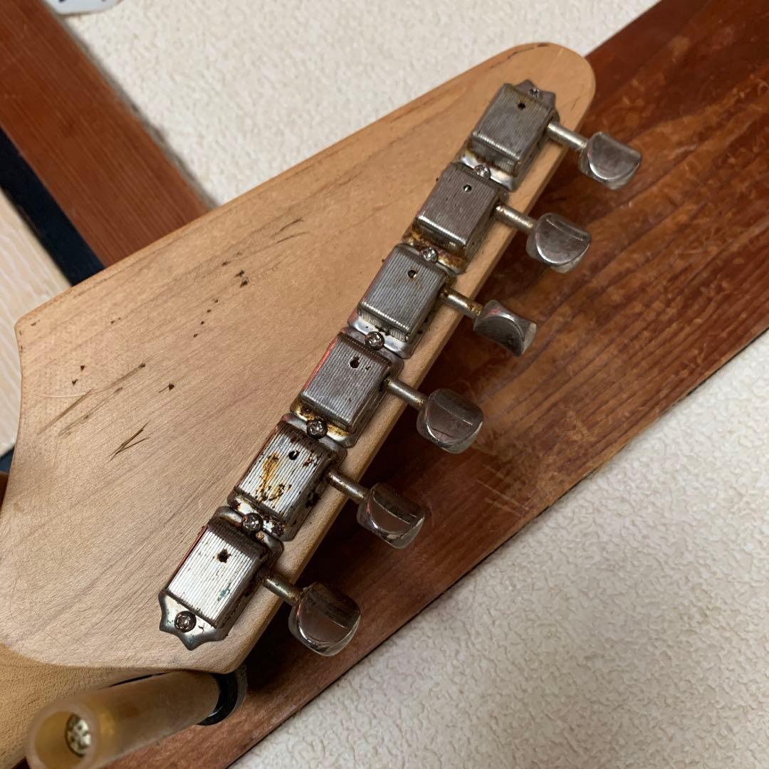 エクスプローラーエルボーカット　テレキャスター　ノーブランドP-90 レリック