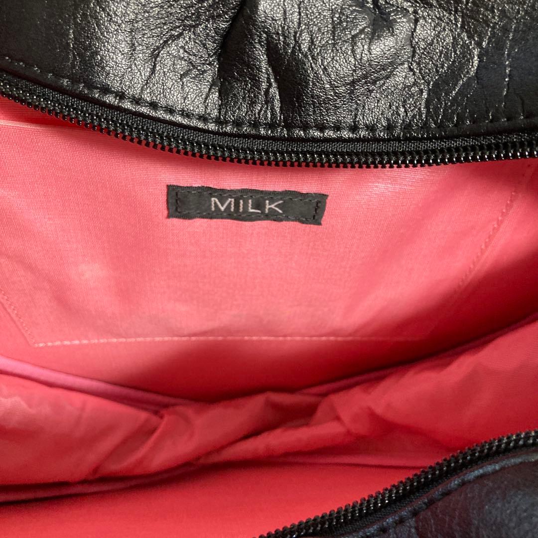 MILK ハートバッグ　40th anniversary ブラック