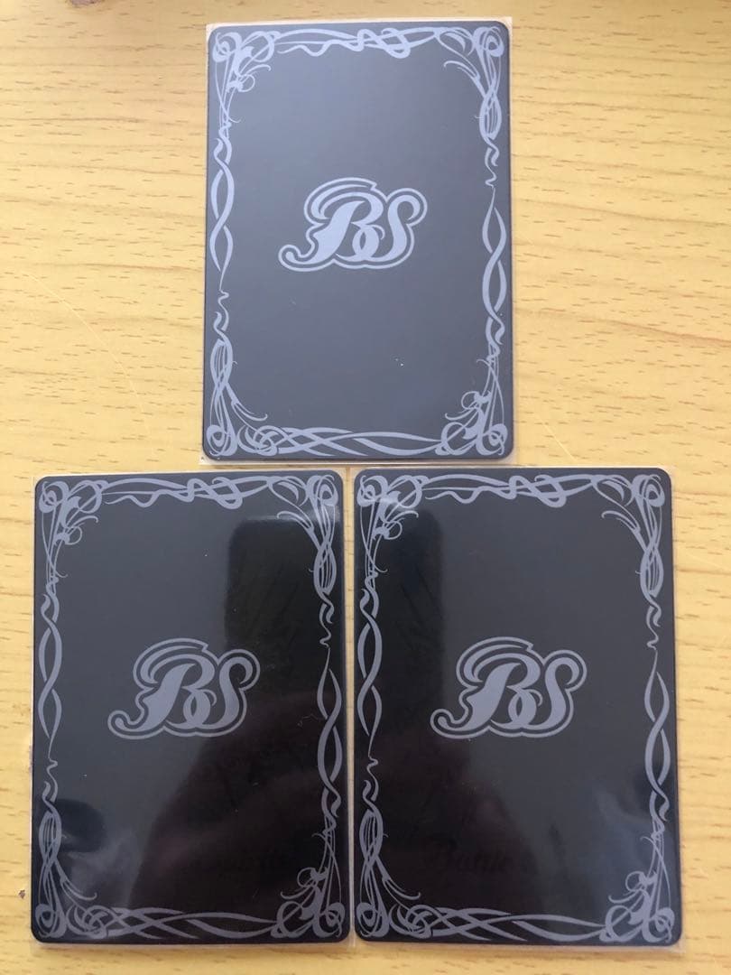 【未使用品】バトスピ星座編／初期レリーフ／月光龍ストライクジークヴルム6枚セット