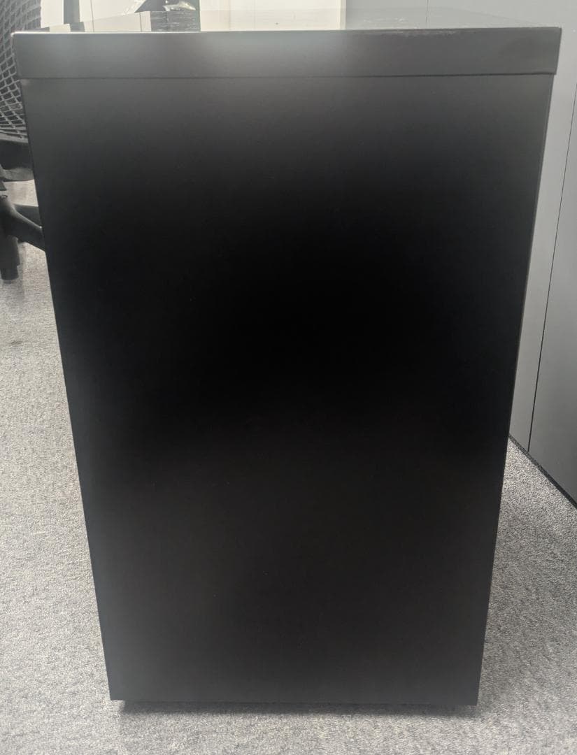 BISLEYスチールキャビネット8段BA3/8黒書類ケース