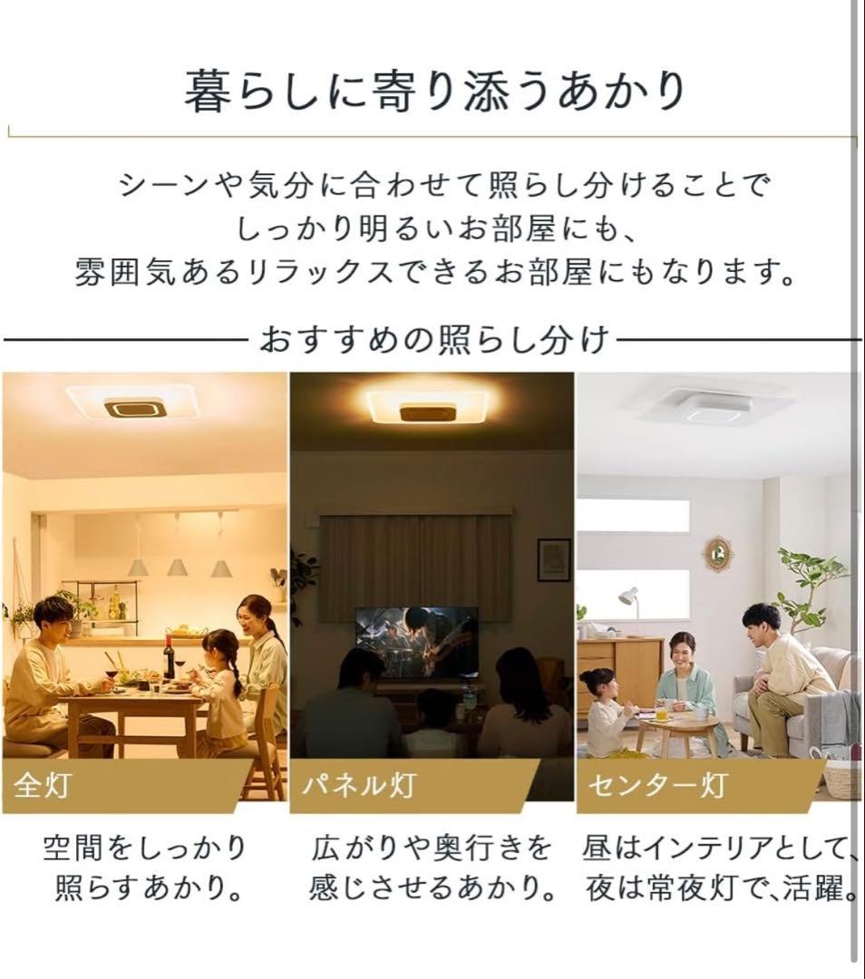 IRIS OHYAMA シーリングライト12畳