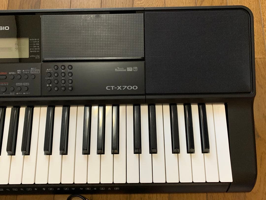 CASIO CT-X700 電子キーボード 61鍵 ペダル付き