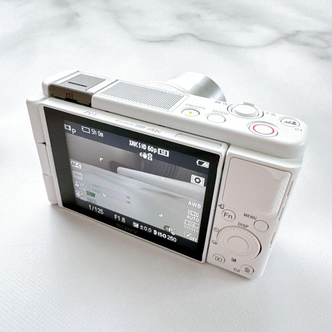 【ほぼ未使用】SONY VLOGCAM ZV-1G シューティンググリップキット