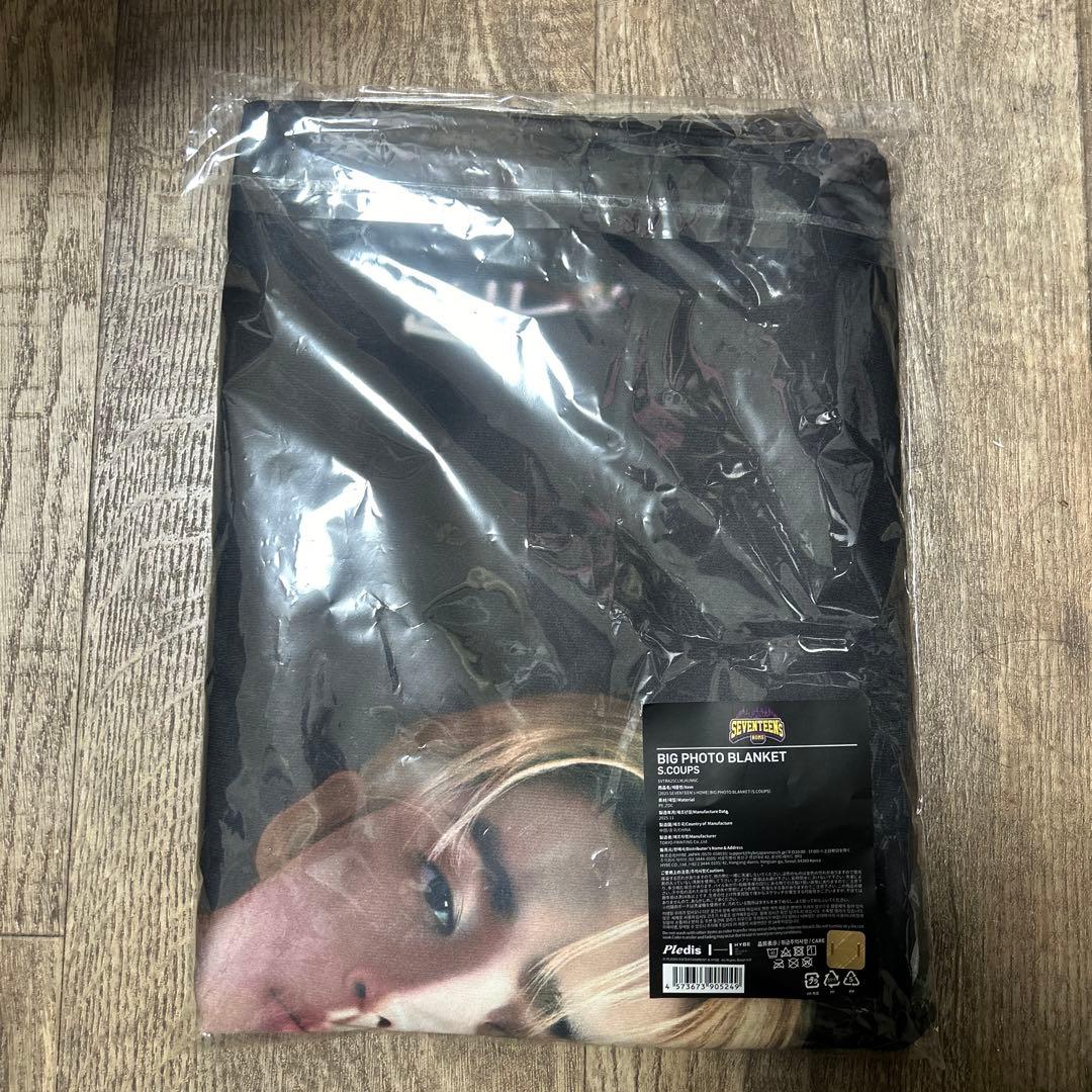 アイドル SEVENTEEN BIG PHOTO BLANKET S.COUPS