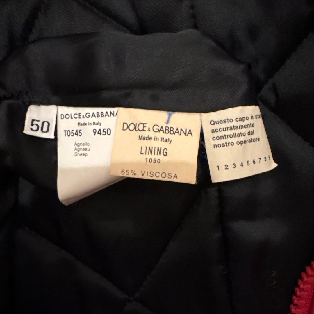 ほっこりさん専用DOLCE & GABBANA ライダースジャケット