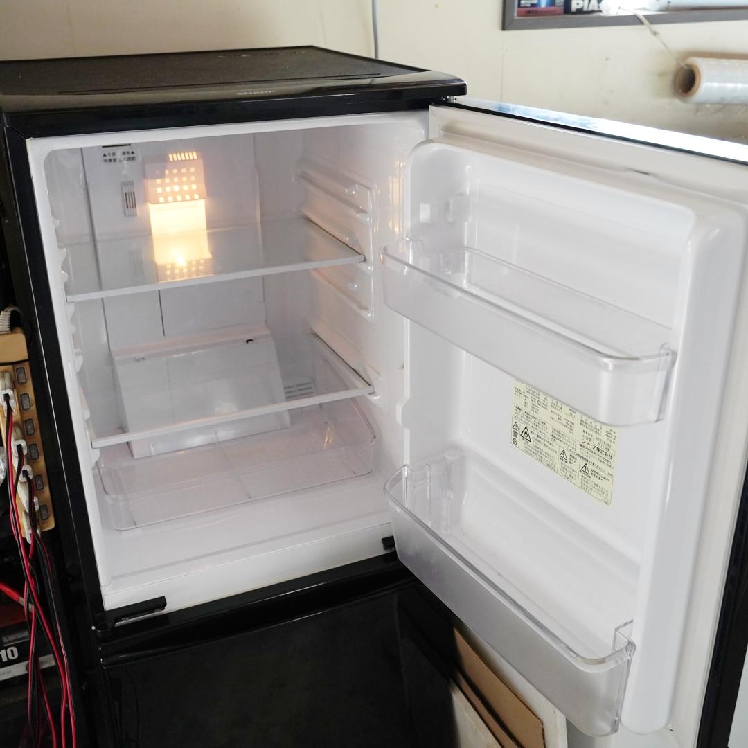 シャープ 冷蔵庫 SJ-14Y-B 　137L　つけかえどっちもドア