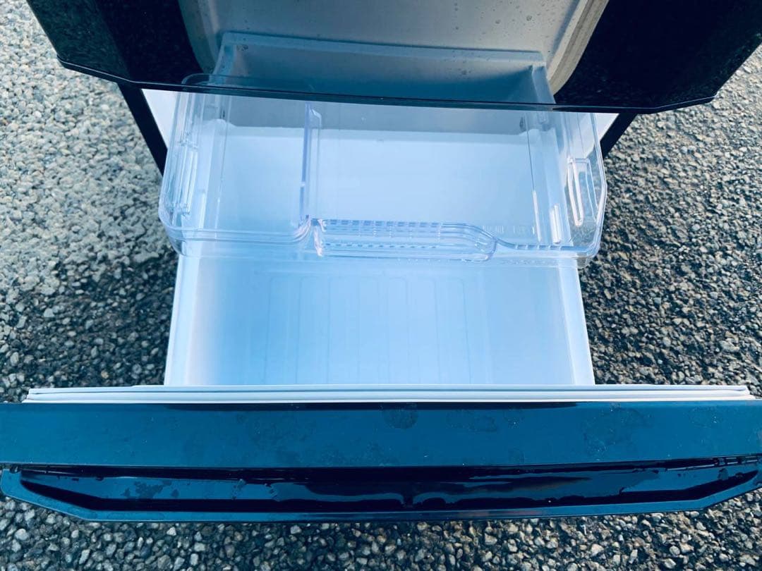 ♻️送料設置無料　MITSUBISHI ノンフロン冷凍冷蔵庫 MR-P15A-B