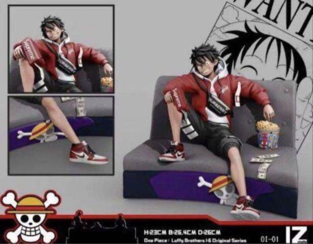 【ワンピース】ガレージキットフィギュア ルフィ ONE PIECE