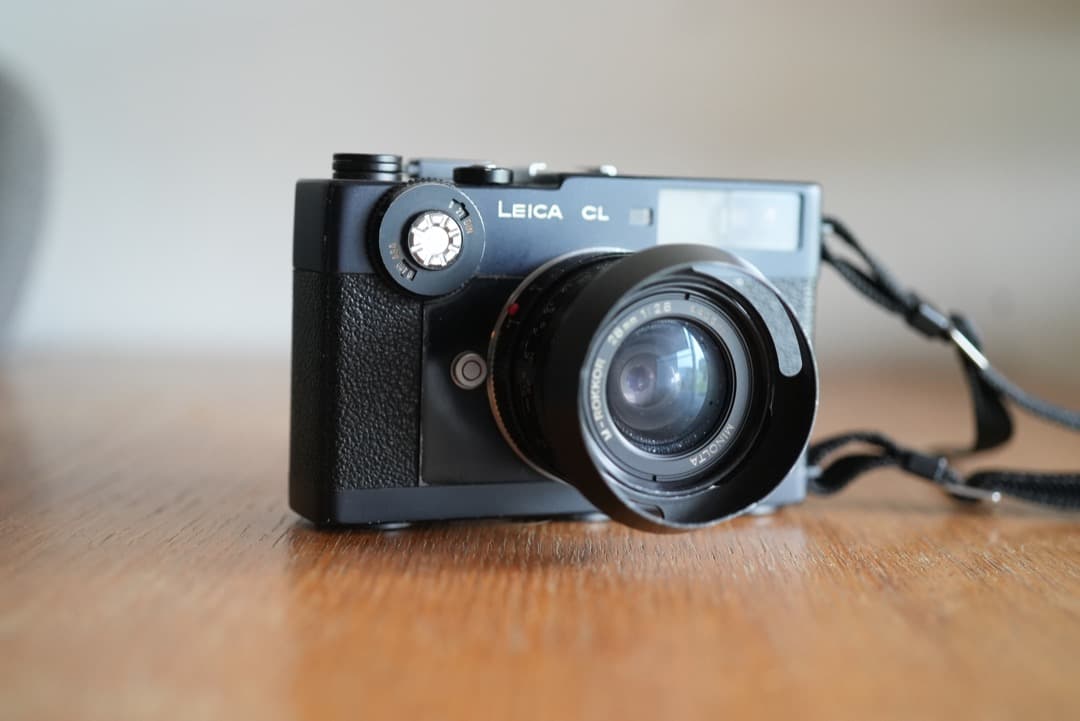 ライカCLロッコール28mm f2.8 Canon 35mm f２&ファインダー