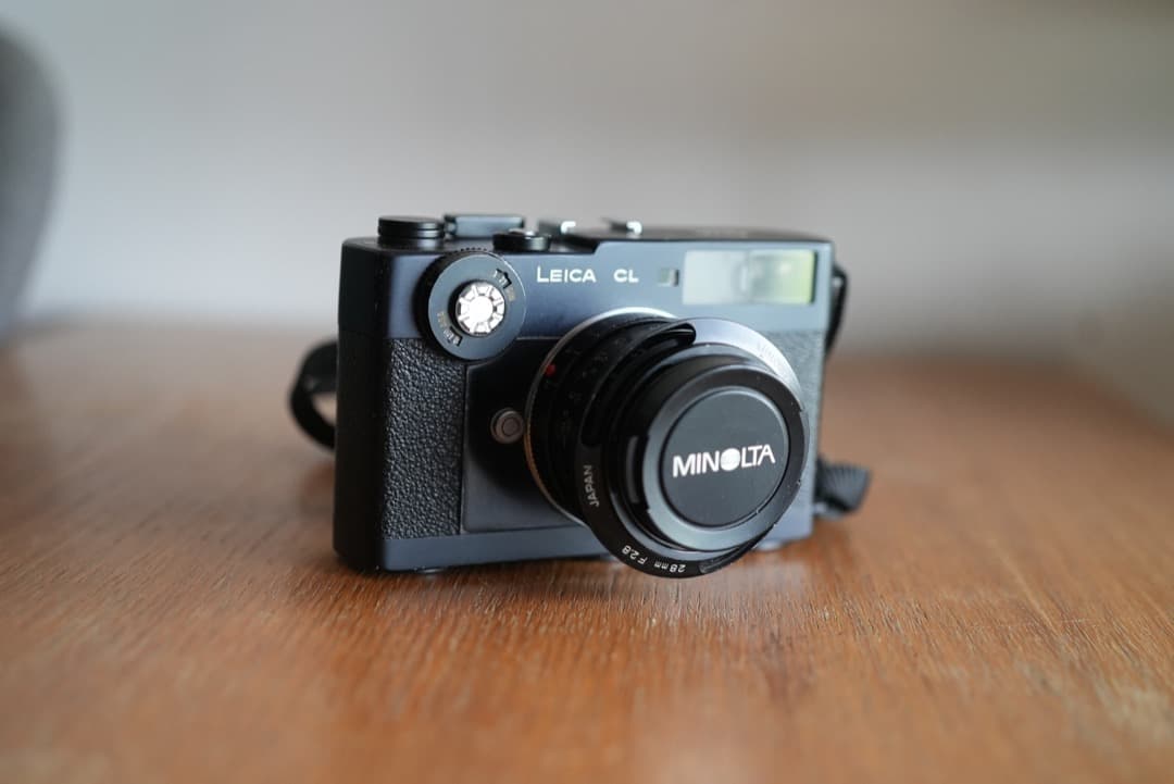 ライカCLロッコール28mm f2.8 Canon 35mm f２&ファインダー