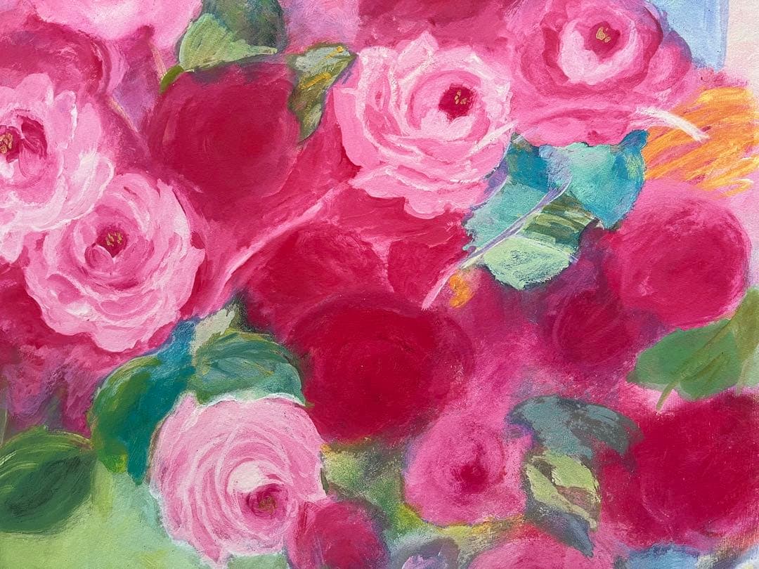 額入り版画　66×56 ジニー・キム　限定55枚　額装済　サイン、ED、証明書付