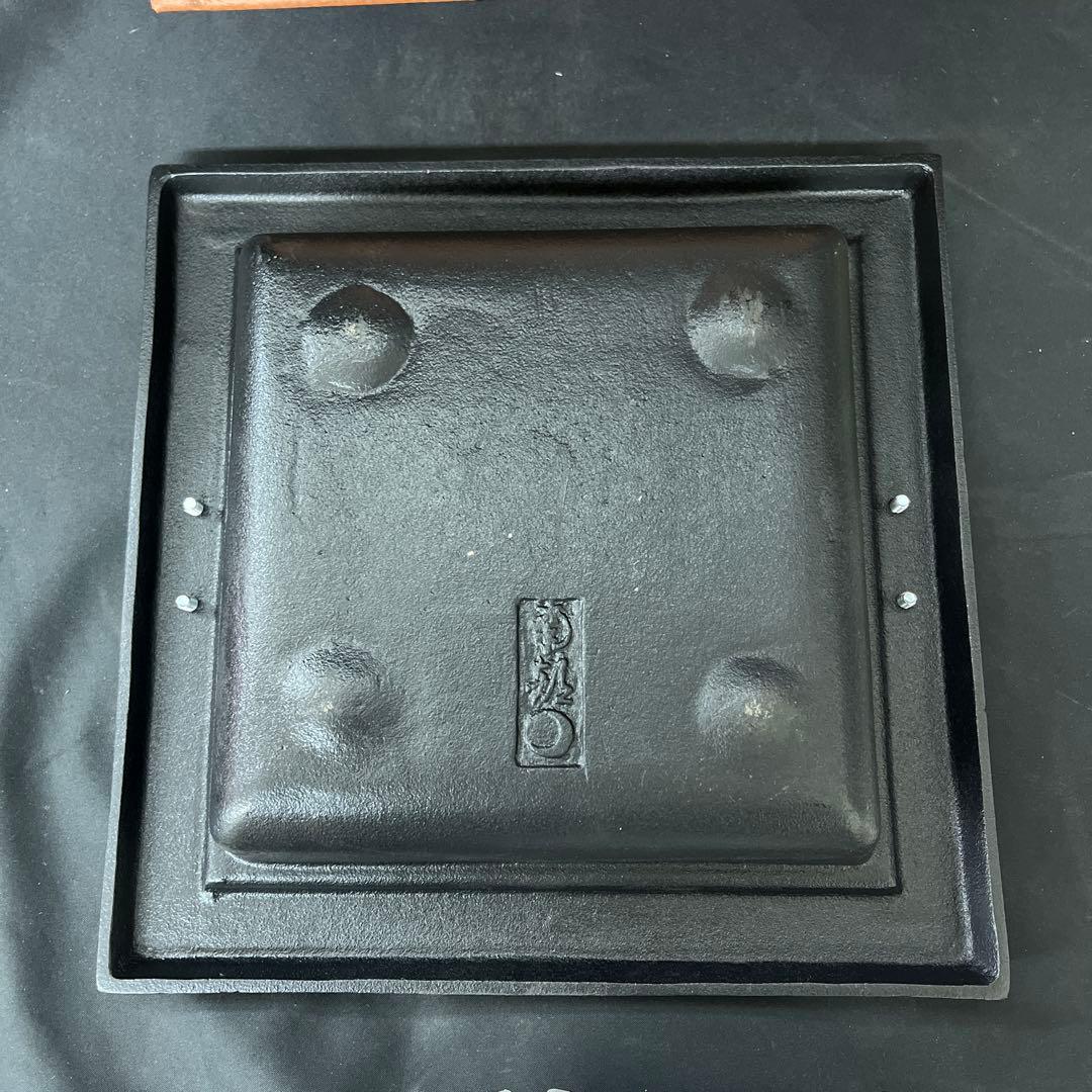 新品　未使用　囲炉裏大　南部鉄器　いろり　置物　インテリア　装飾品