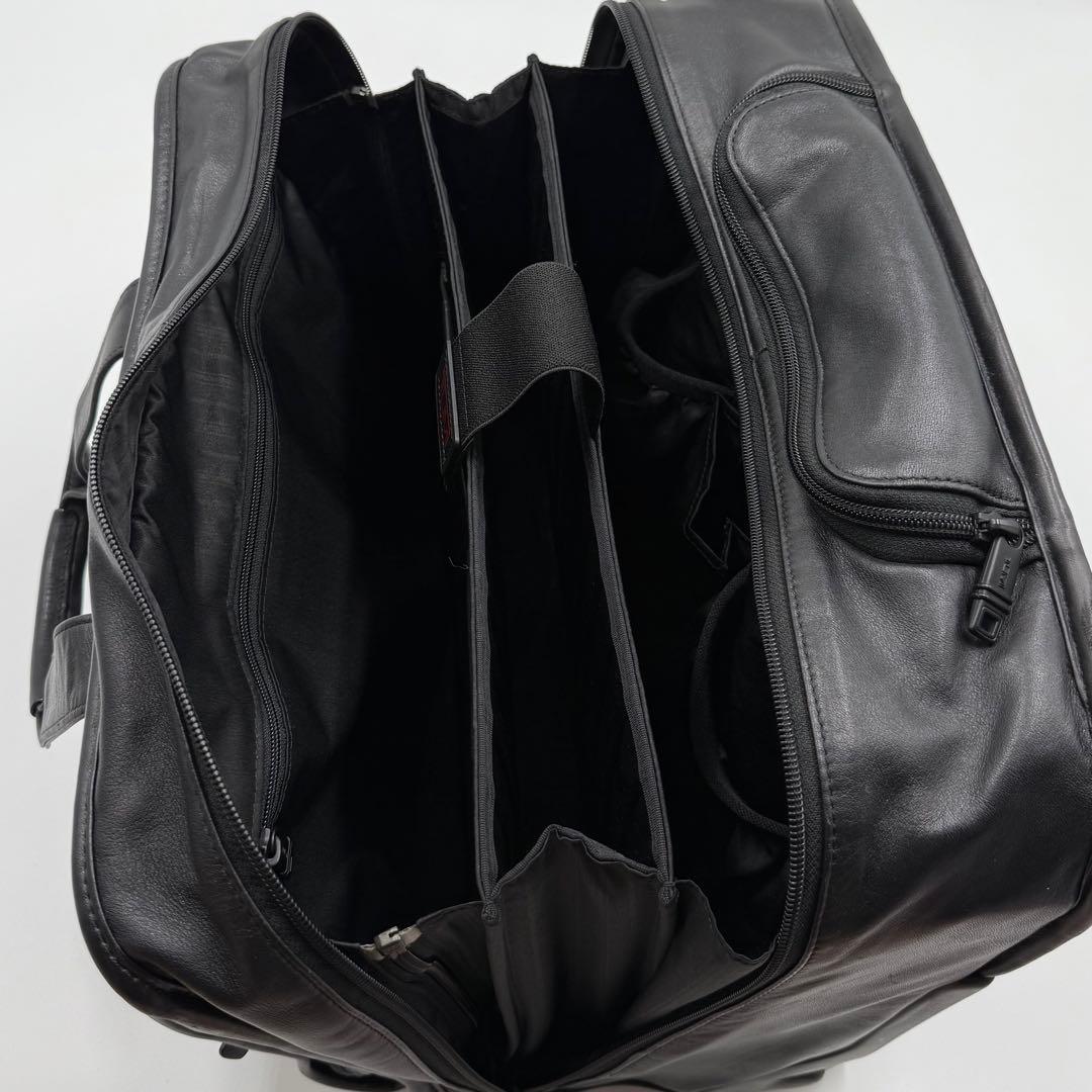 TUMI キャリーケース　オールレザー ビジネスバッグ 2way 機内持込み可