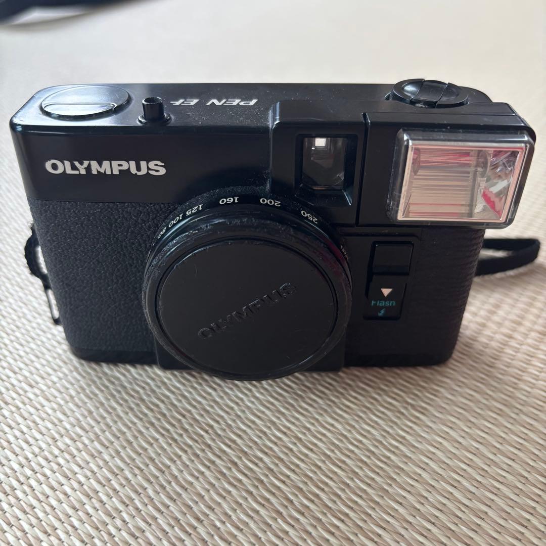 【完動品】OLYMPUS PEN EFコンパクトフィルムカメラ ハーフカメラ