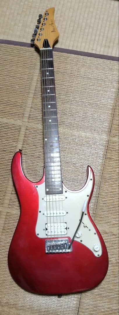 Photo Genic エレキギター 赤 ボディ